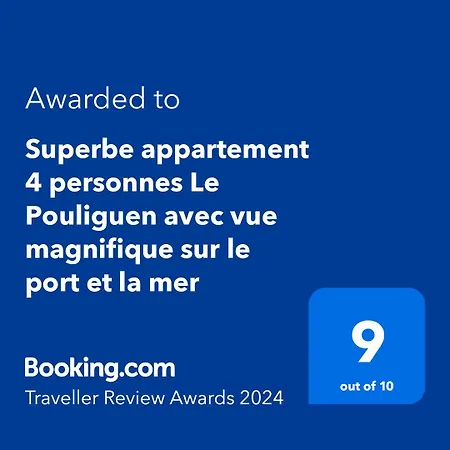 Appartement Superbe 4 Personnes Avec Vue Magnifique Sur Le Port Et La Le Pouliguen