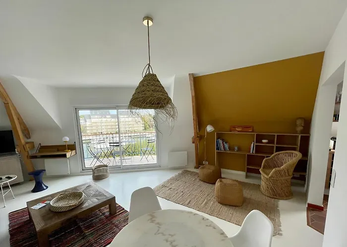 Superbe 4 Personnes Avec Vue Magnifique Sur Le Port Et La Apartamento Le Pouliguen